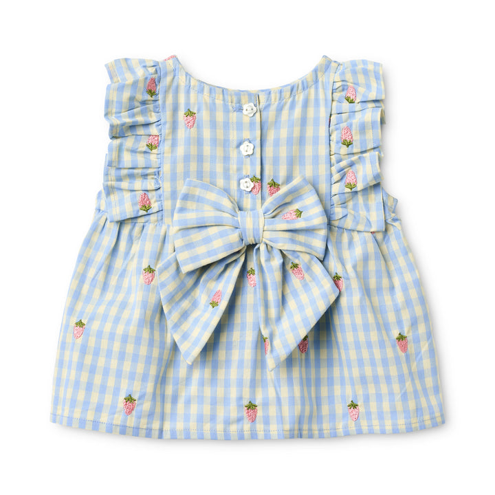 Flöss Mille Baby Set - Sky Blue Gingham
