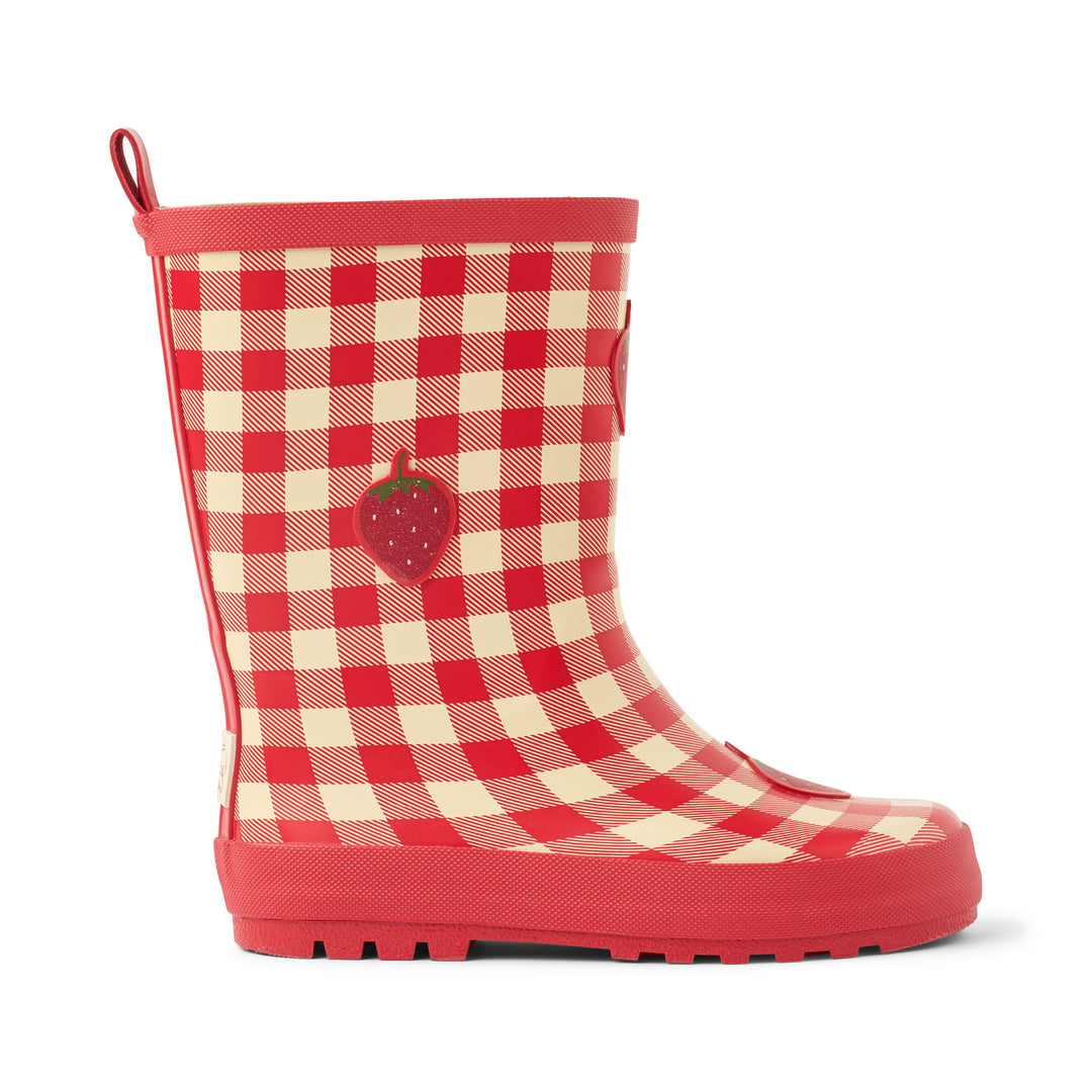 Flöss Misty Rain Boots - Berry Gingham