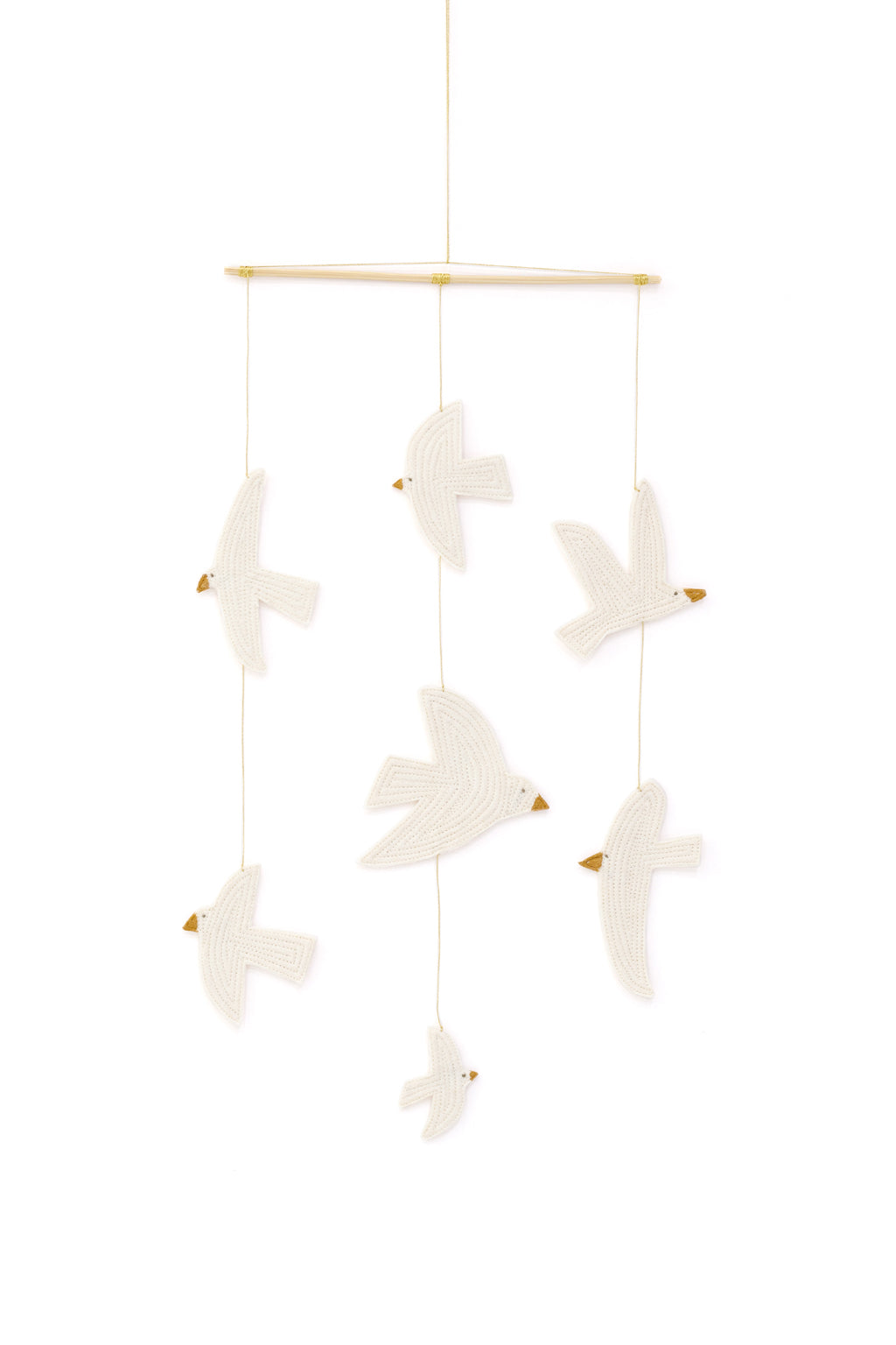 Muskhane Little Birdy Hanging Decor - Natural