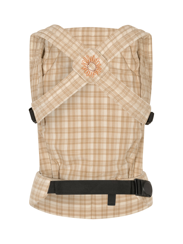 Moova Balance Baby Carrier - Mocha Check