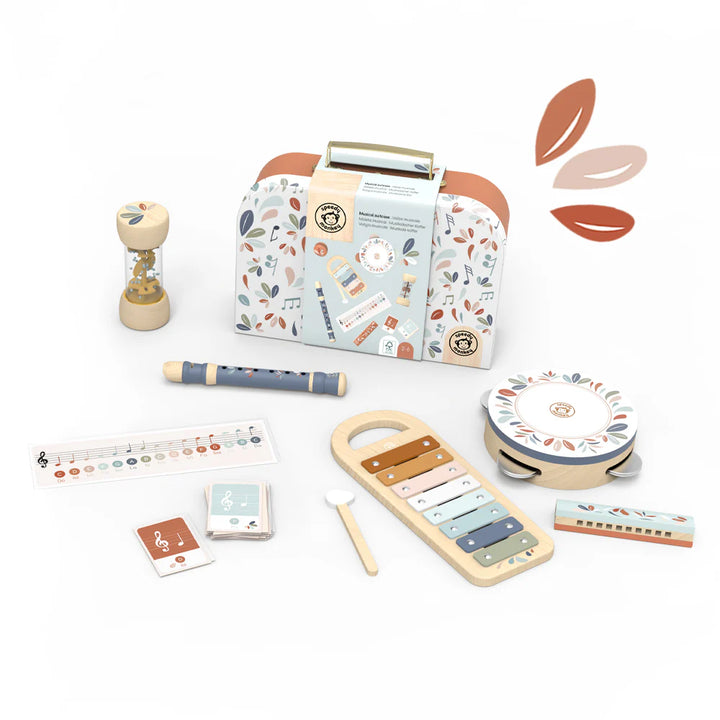 Speedy Monkey Music Set - 6 pieces