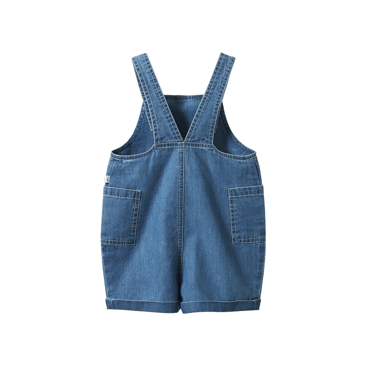 Nature Baby Tucker Shortie Overalls - Sky