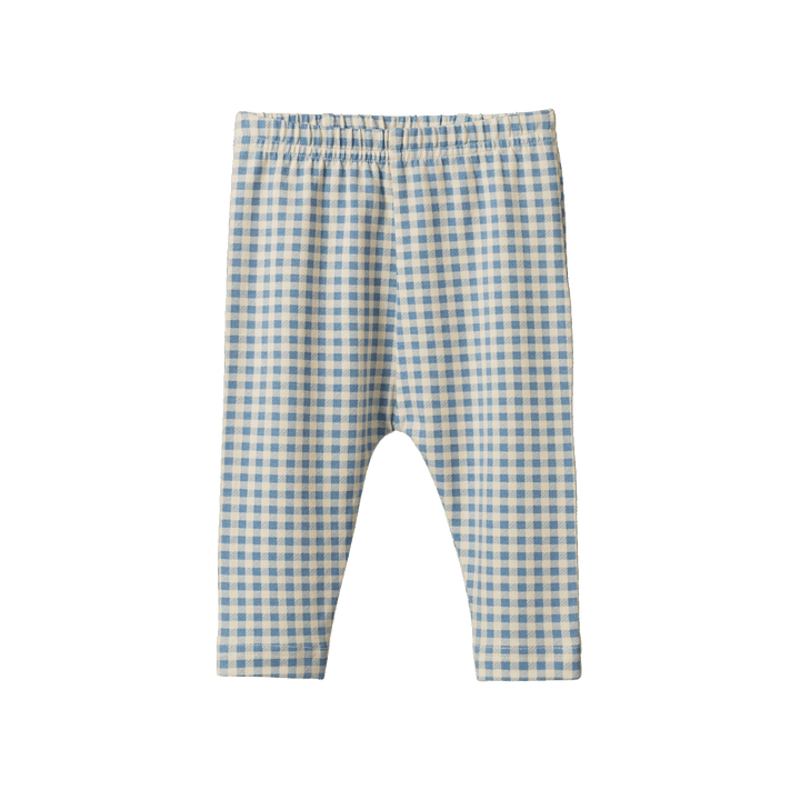 Nature Baby Leggings - Blue Gingham