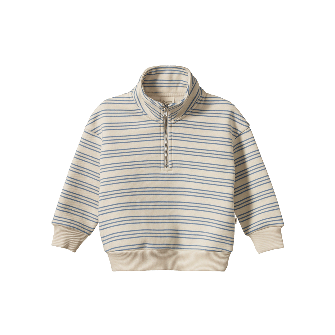 Nature Baby Camper Sweatshirt - Stripe Trio