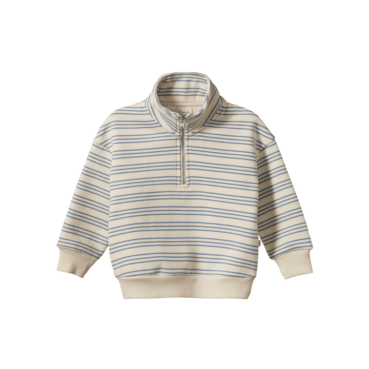Nature Baby Camper Sweatshirt - Stripe Trio