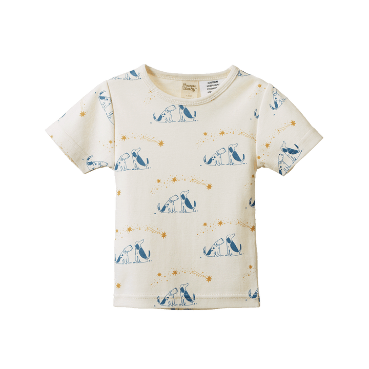 Nature Baby Shortie Pyjama Set - Dog Dream Print