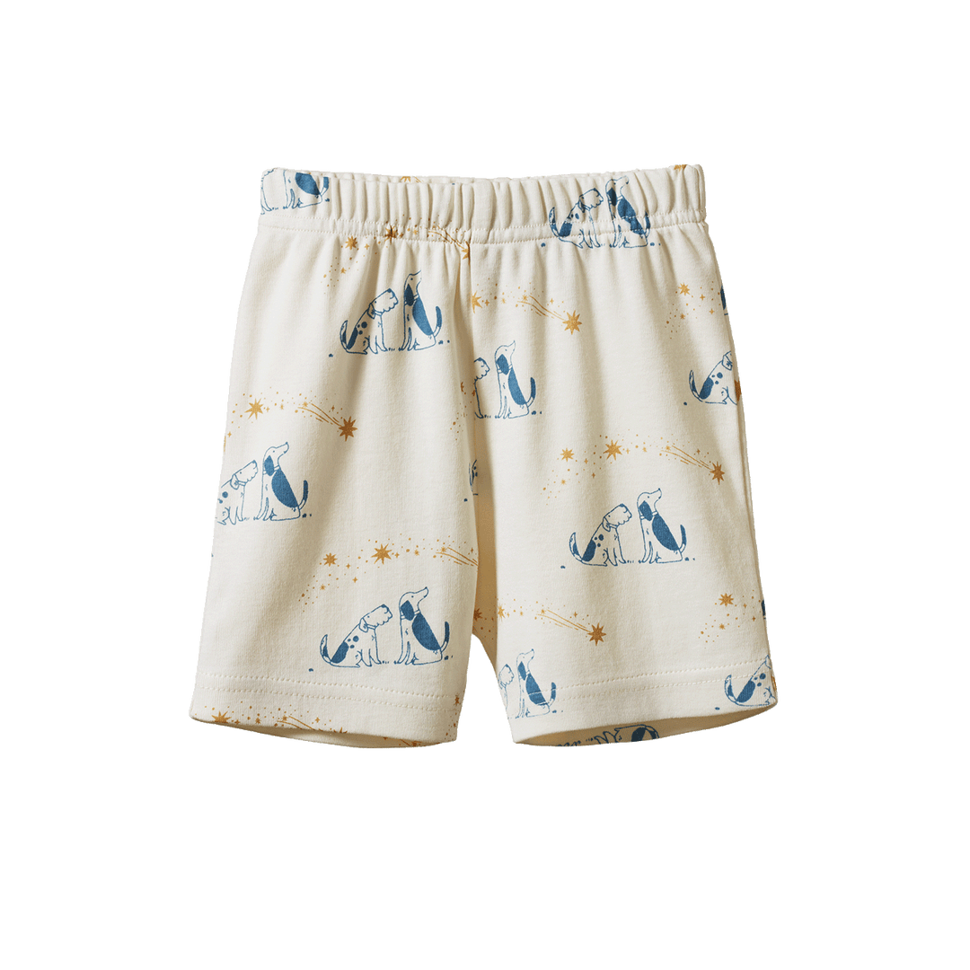 Nature Baby Shortie Pyjama Set - Dog Dream Print