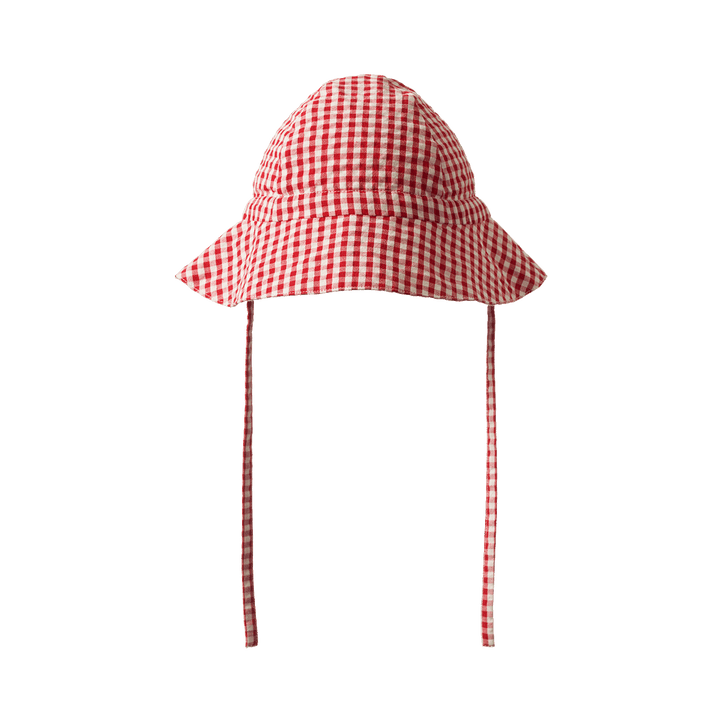 Nature Baby Sunhat - Red Gingham