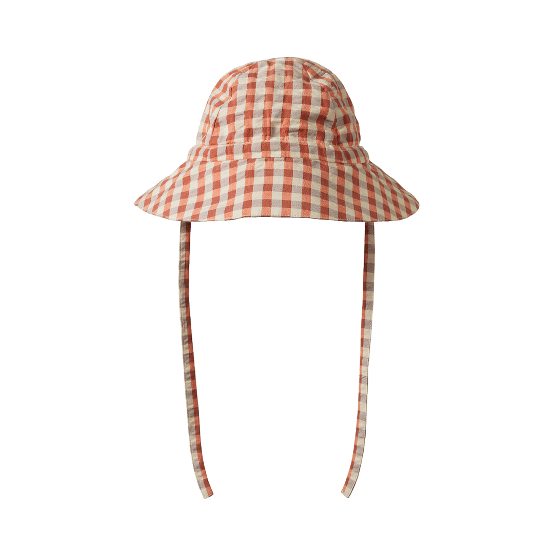 Nature Baby Sun Hat - Dandelion Gingham