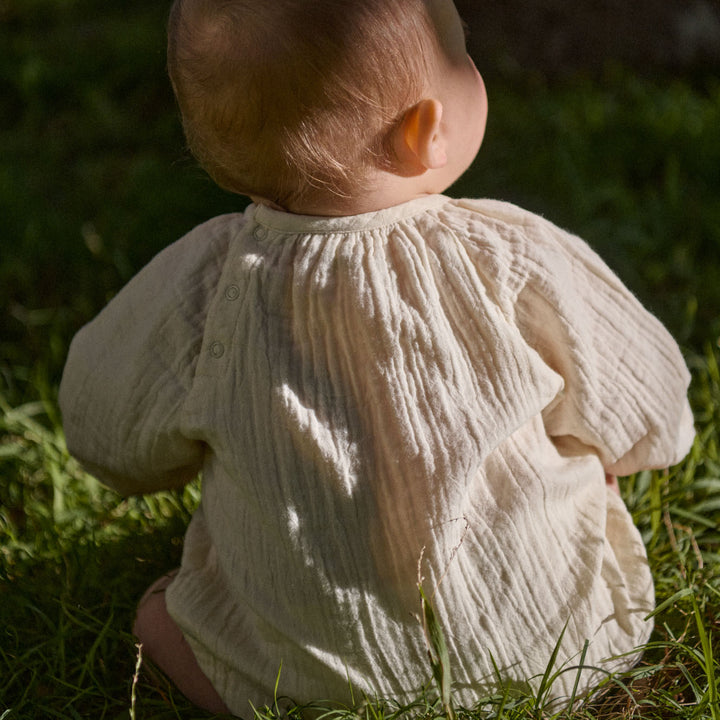 Nature Baby Monty Suit Muslin - Natural