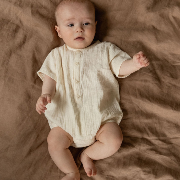 Nature Baby Monty Suit Muslin - Natural