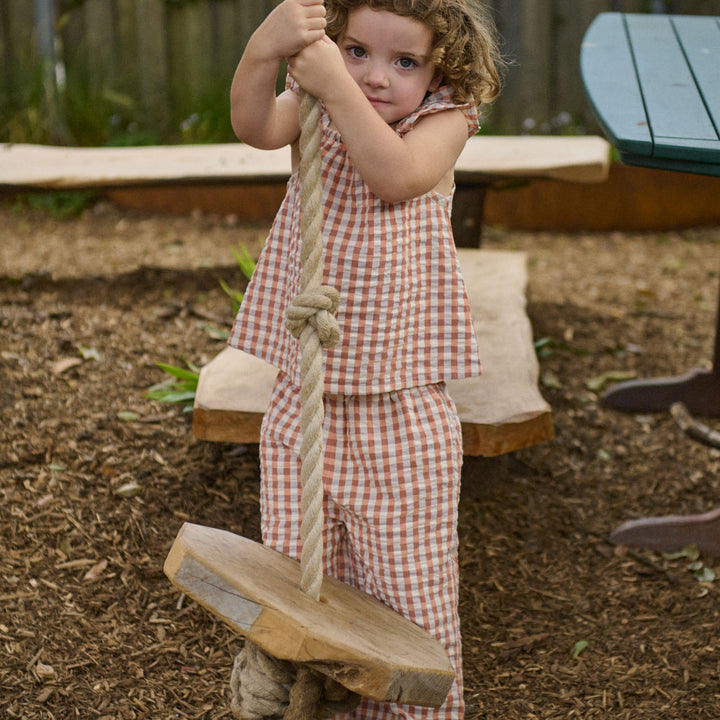 Nature Baby Pippin Pants - Dandelion Gingham