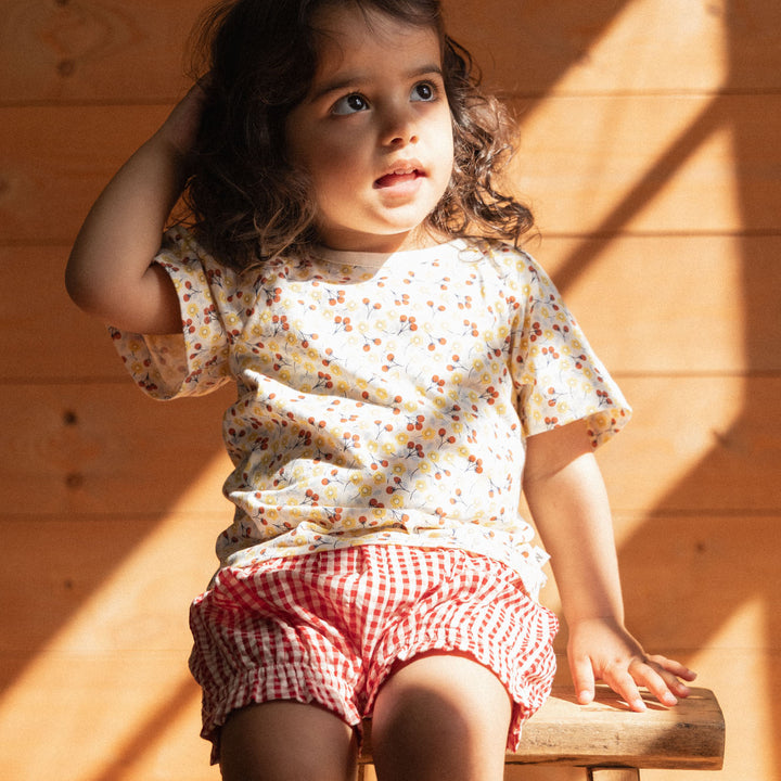 Nature Baby Betty Shorts - Red Gingham