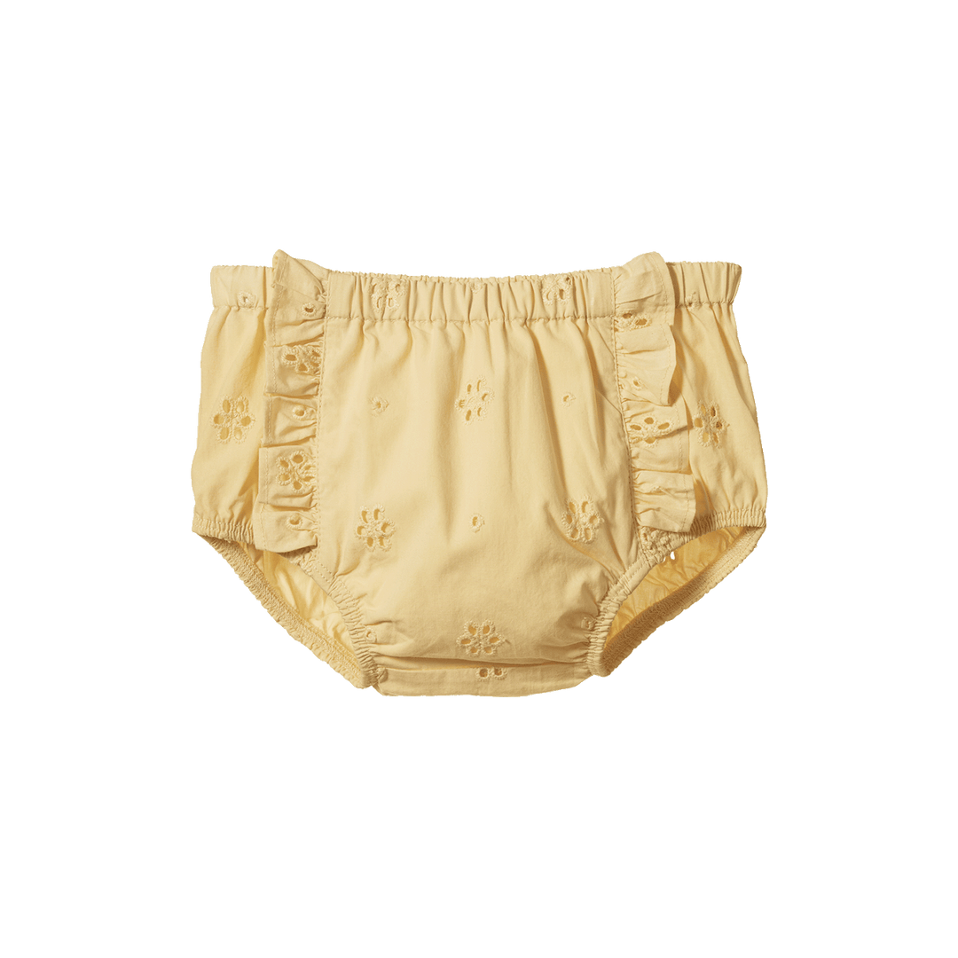 Nature Baby Ruffle Bloomers - Buttercup
