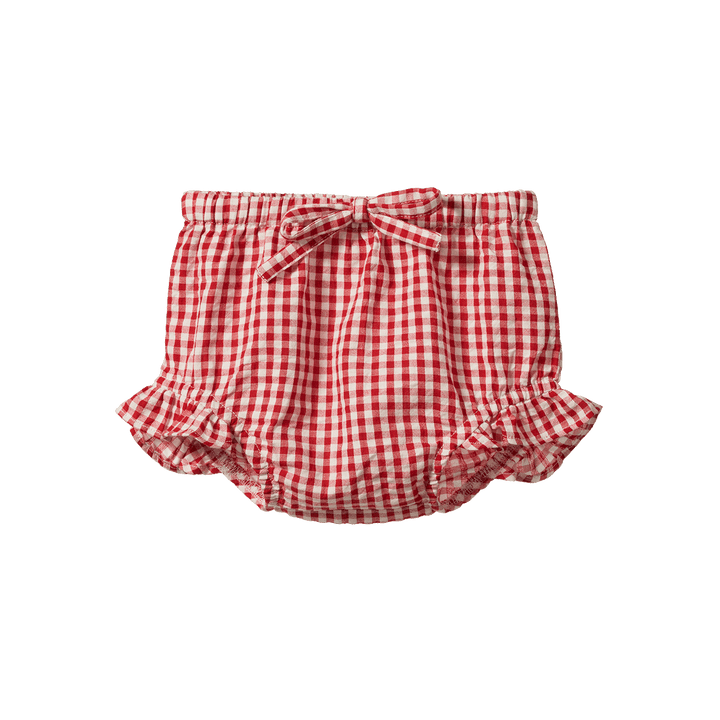 Nature Baby Petal Set - Red Gingham