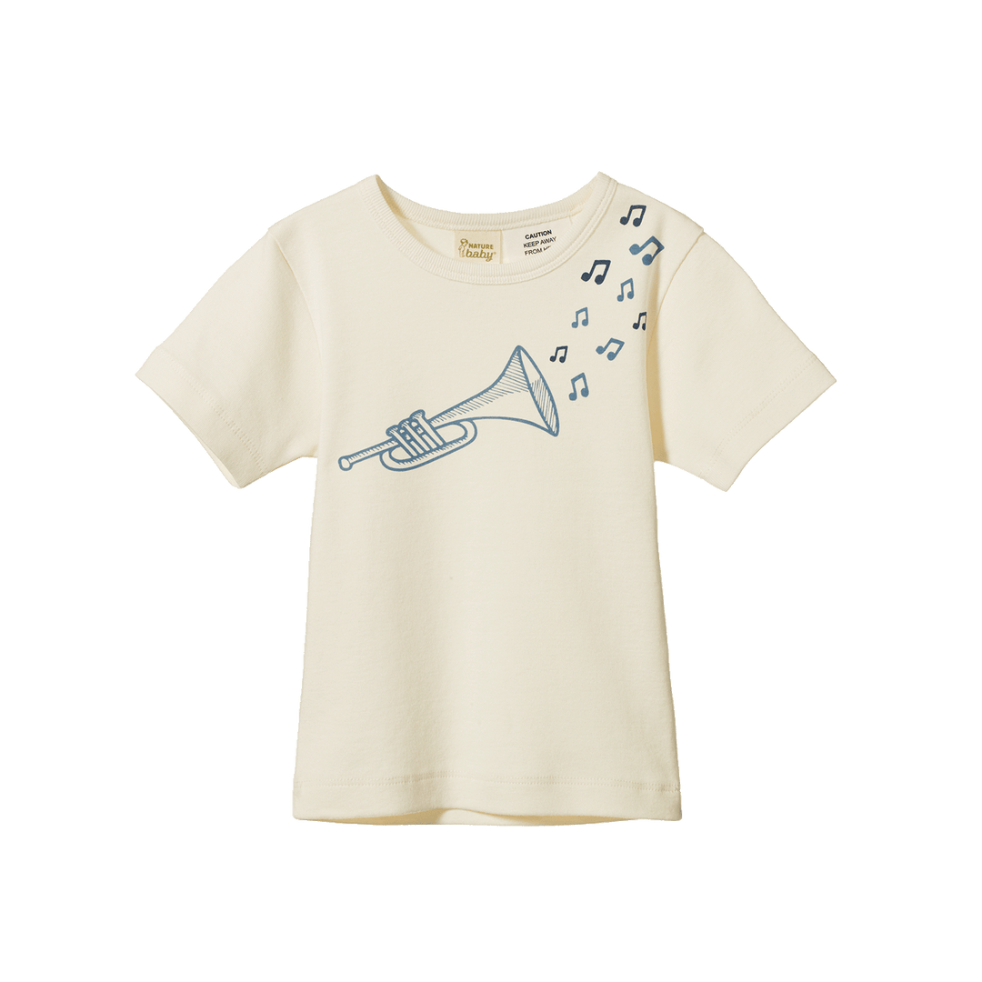 Nature Baby Shortie Pyjama Set - Jazz Rhythm Print