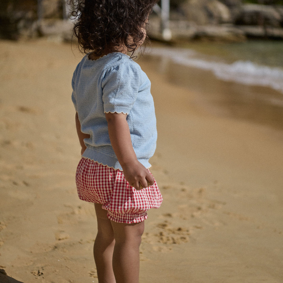Nature Baby Betty Shorts - Red Gingham