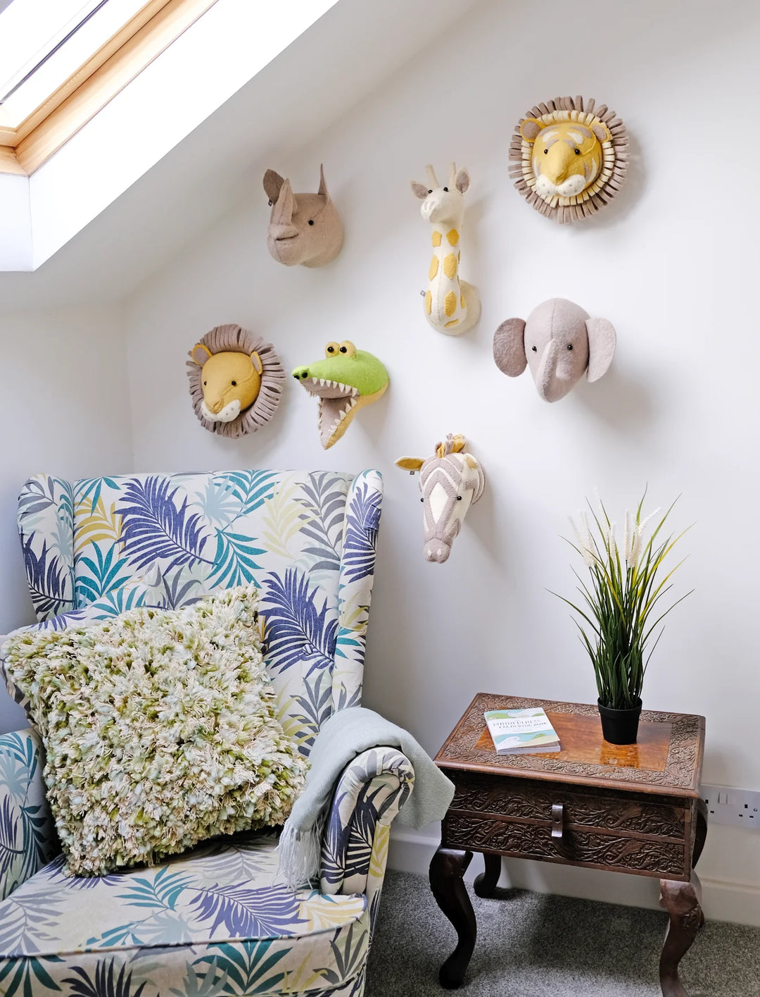 Fiona Walker England Mini Giraffe Head