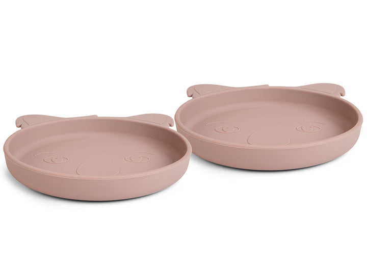 Nuuroo Akila Silicone Plate Koala 2 Pack - Woodrose