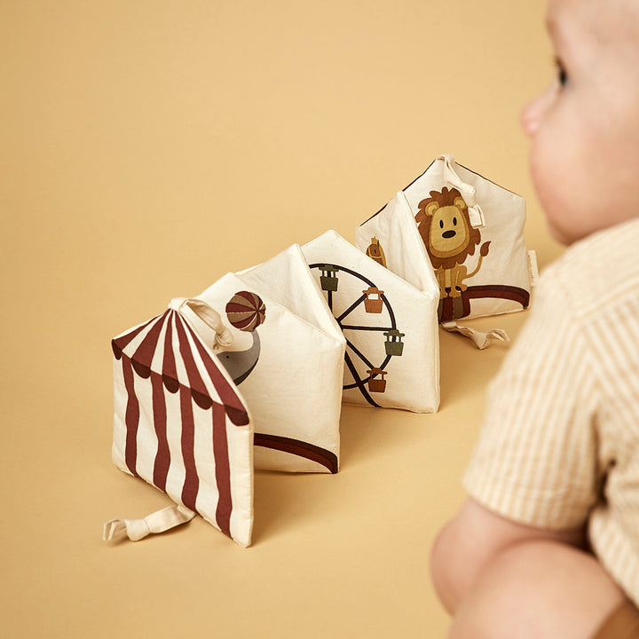 Nuuroo Kit Fabric Book Circus - Creme