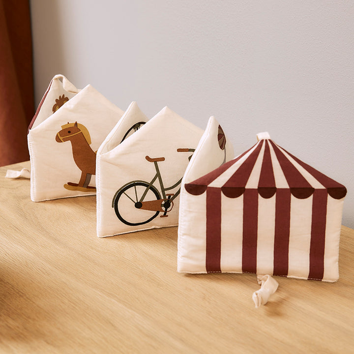 Nuuroo Kit Fabric Book Circus - Creme