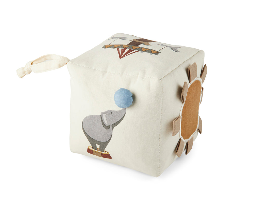 Nuuroo Jasmin Fabric Cube Circus - Creme