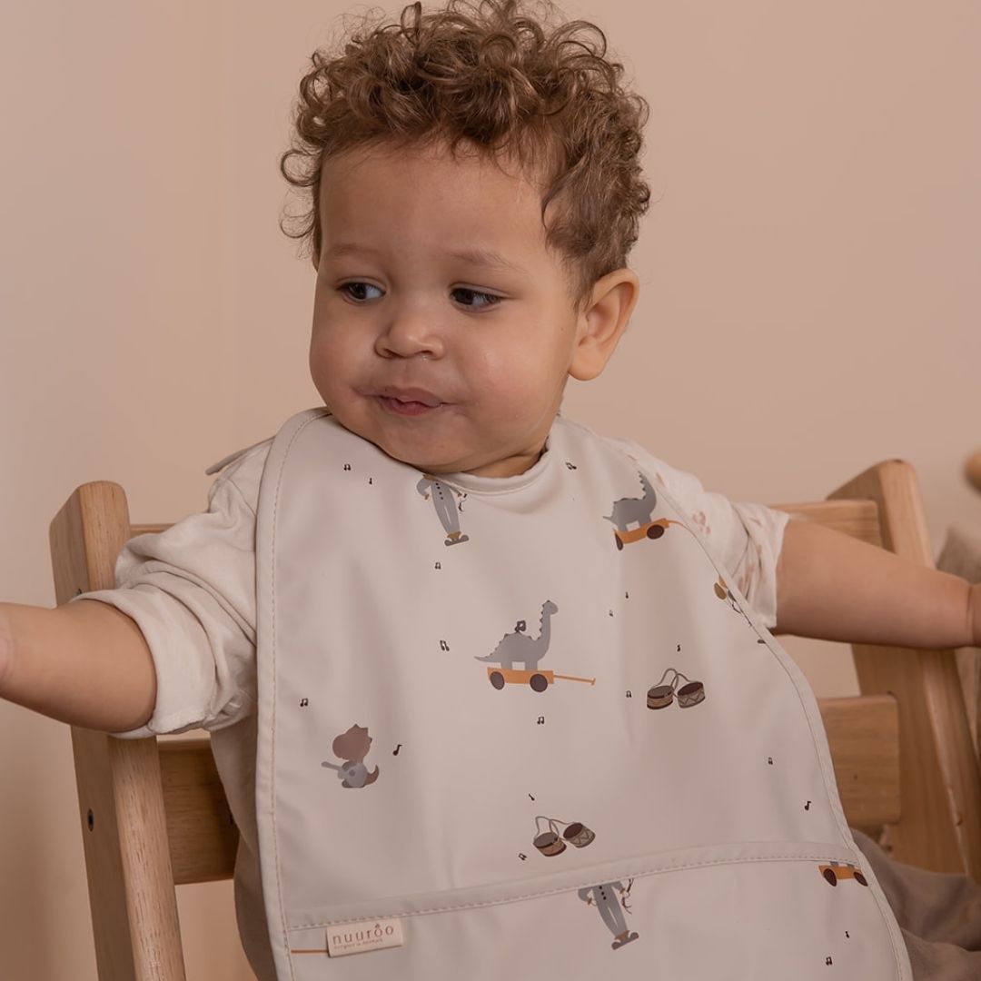 Nuuroo Ida Bib Circus - Creme
