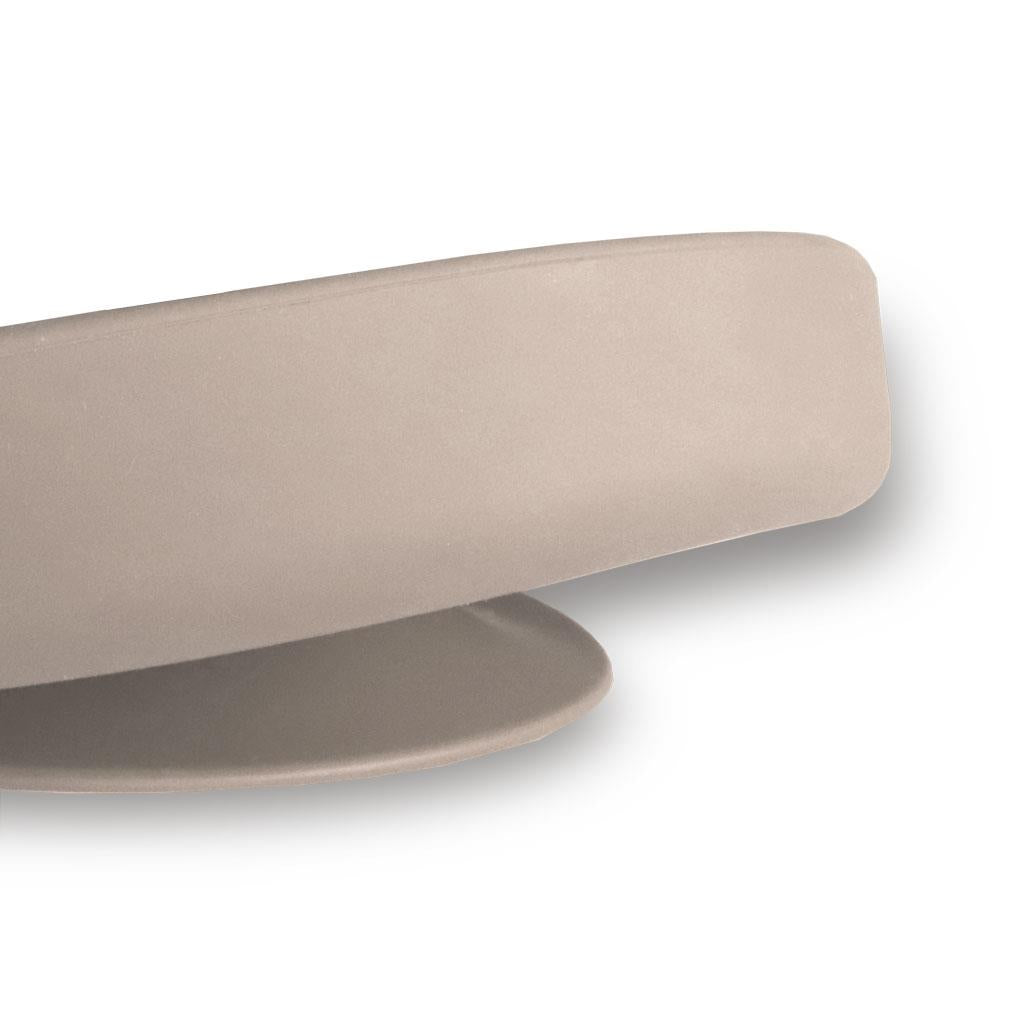 Nuuroo Orla Silicone Divided Plate Giraffe - Cobblestone