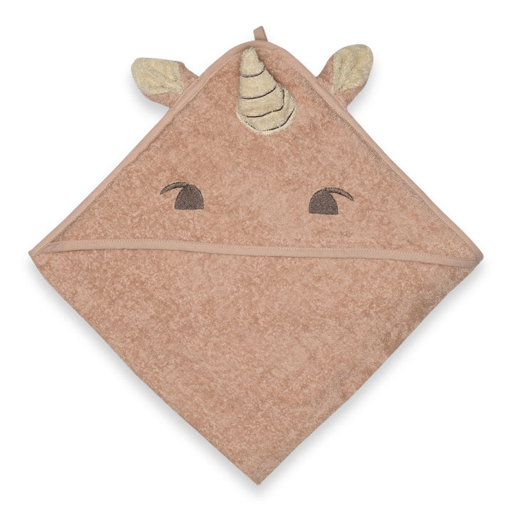 Nuuroo Aki Hooded Baby Towel - Rose Unicorn