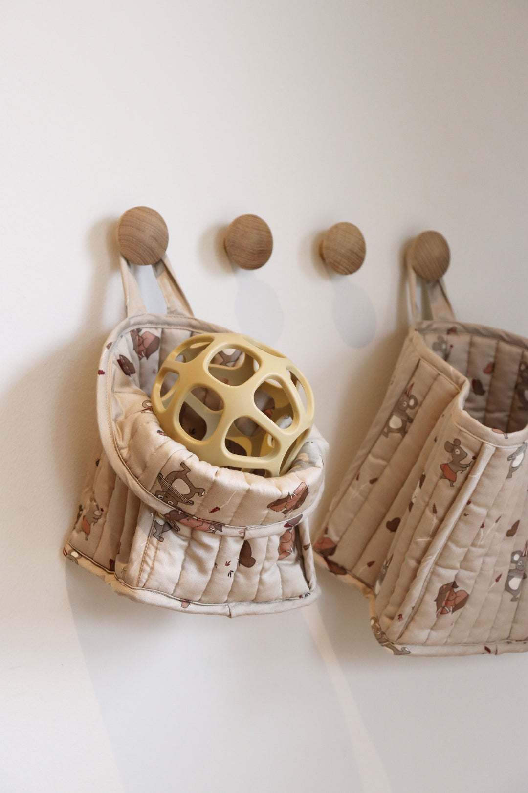 Nuuroo Lumi Quilted Basket Set of 2 - Unicorn
