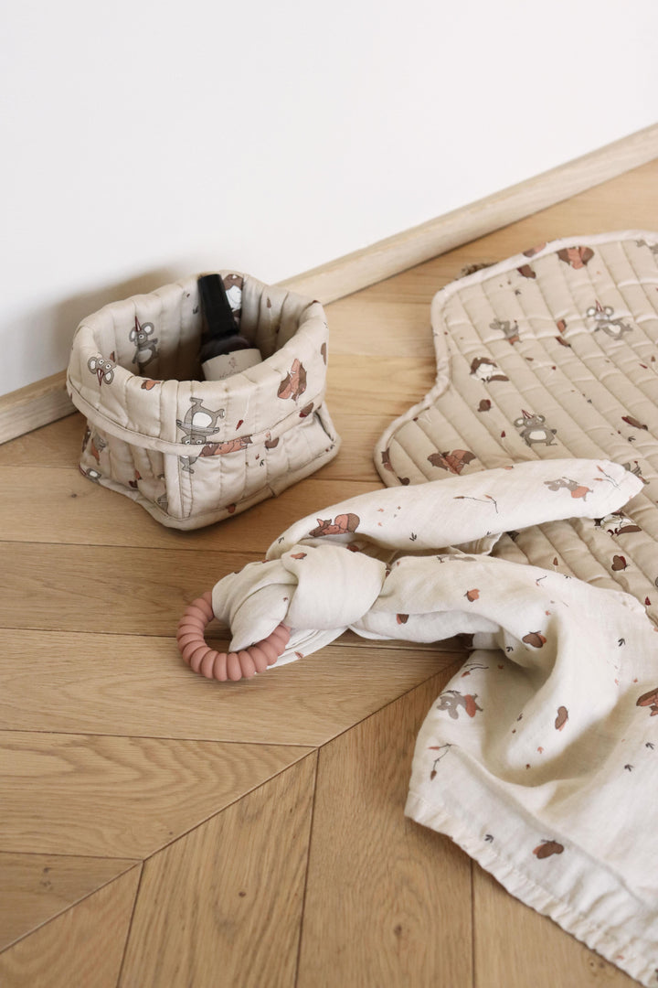 Nuuroo Lumi Quilted Basket Set of 2 - Unicorn