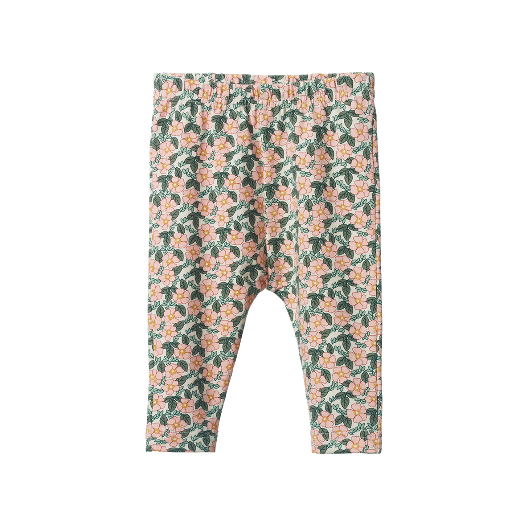 Nature Baby Leggings - Garland Print