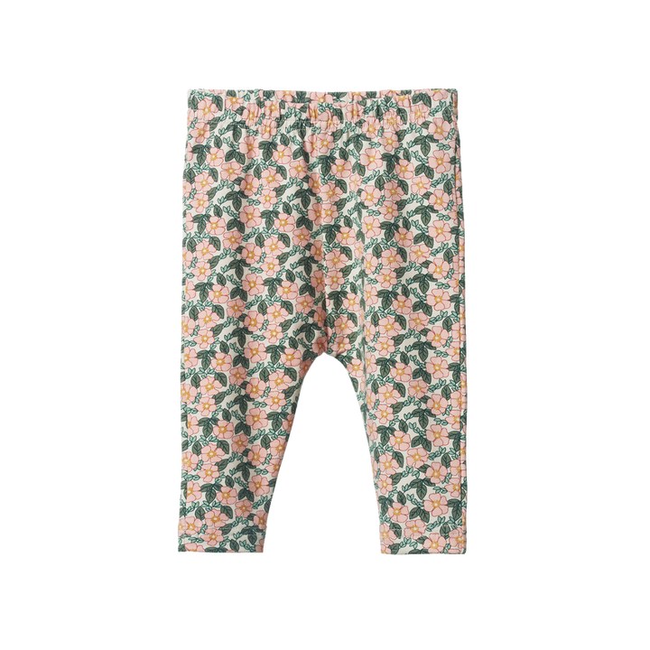 Nature Baby Leggings - Garland Print