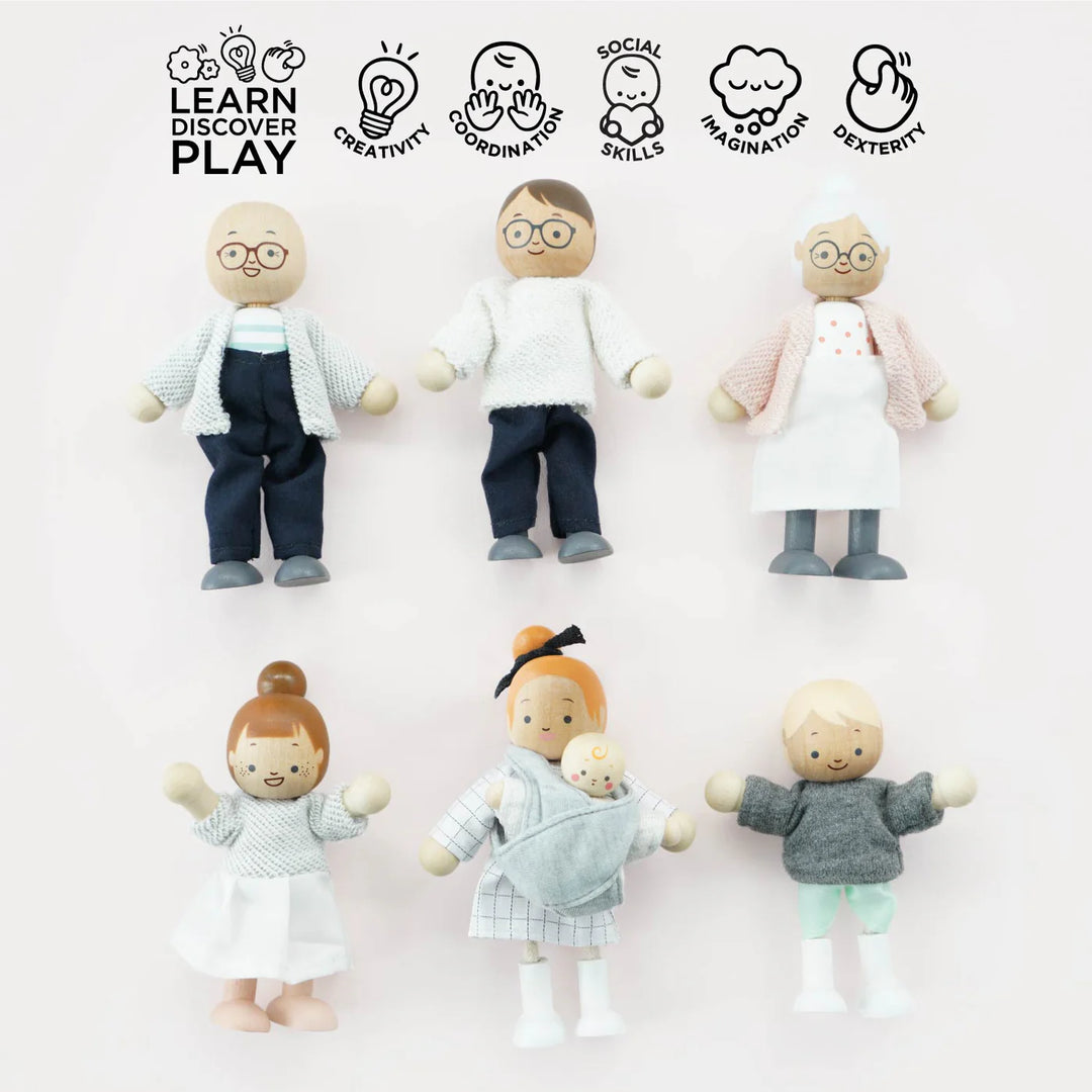 Le Toy Van - My Family Doll Set