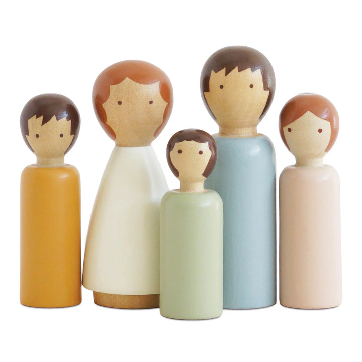 Le Toy Van Dubois Wooden Family Dolls 5pc Set