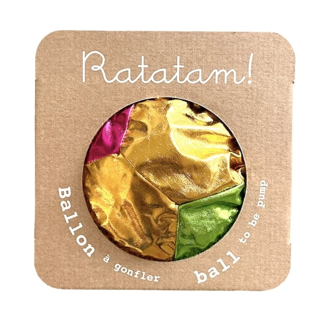Ratatam! Star Balloon Ball 30cm - Metallic Gold / Pre Order