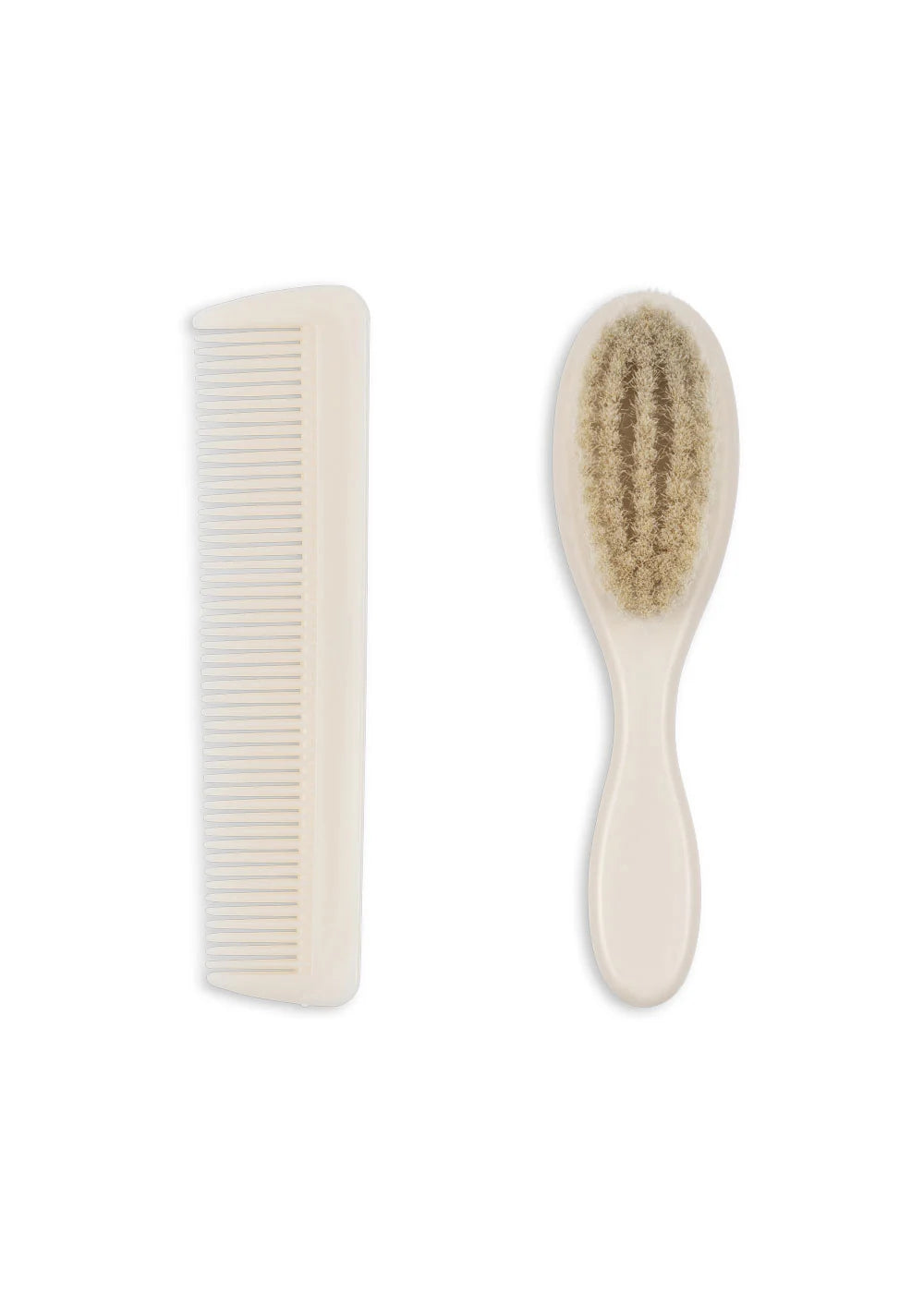 Konges Sløjd Fanga Fontana Baby Hairbrush Set - Beige