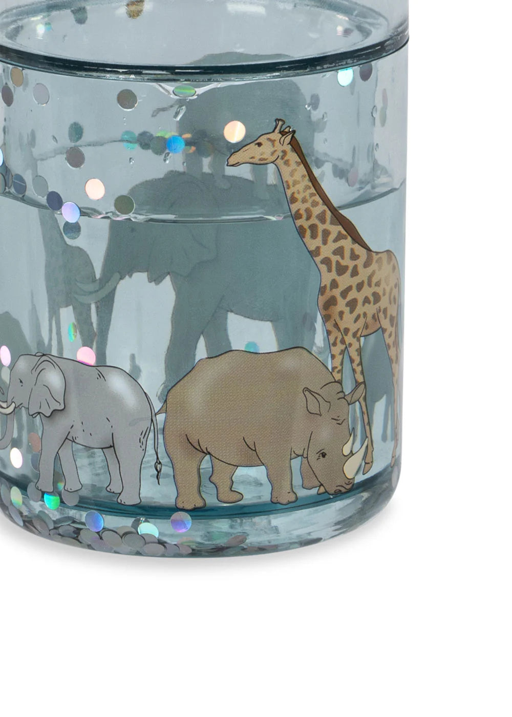 Konges Slojd Glitter Glasses Cups - Safari