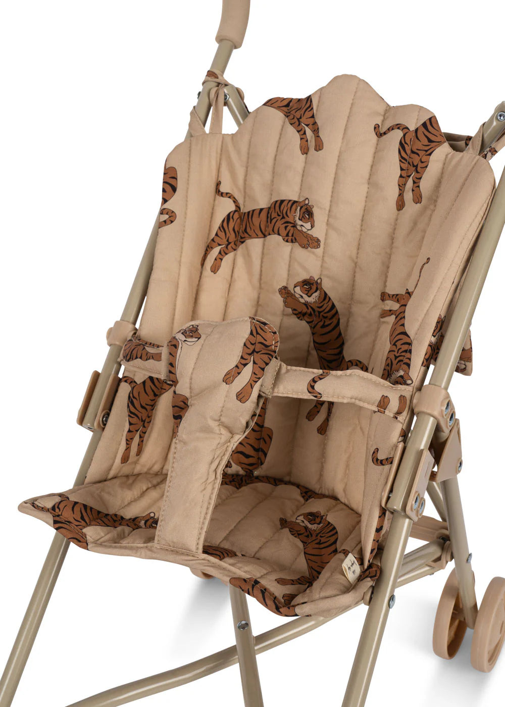 Konges Sløjd Doll Stroller - Tan Tiger