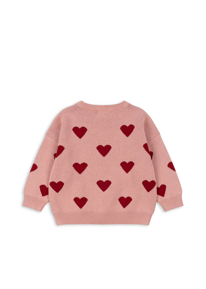 Konges Sløjd Lapis Knit Jumper - Hearts