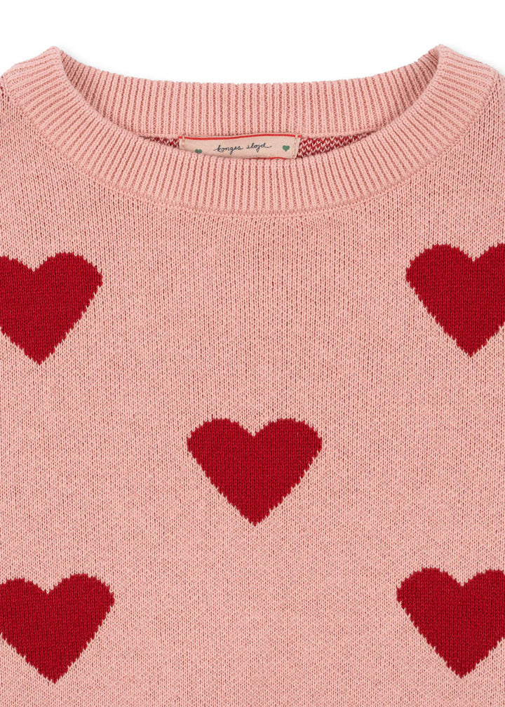 Konges Sløjd Lapis Knit Jumper - Hearts