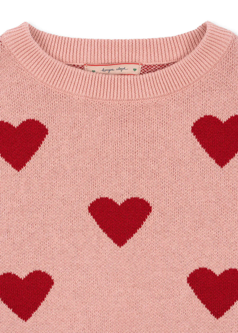 Konges Sløjd Lapis Knit Jumper - Hearts