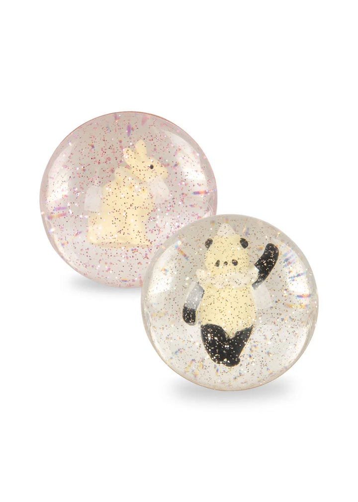 Konges Sløjd Bouncing Ball Set - Bunny / Panda