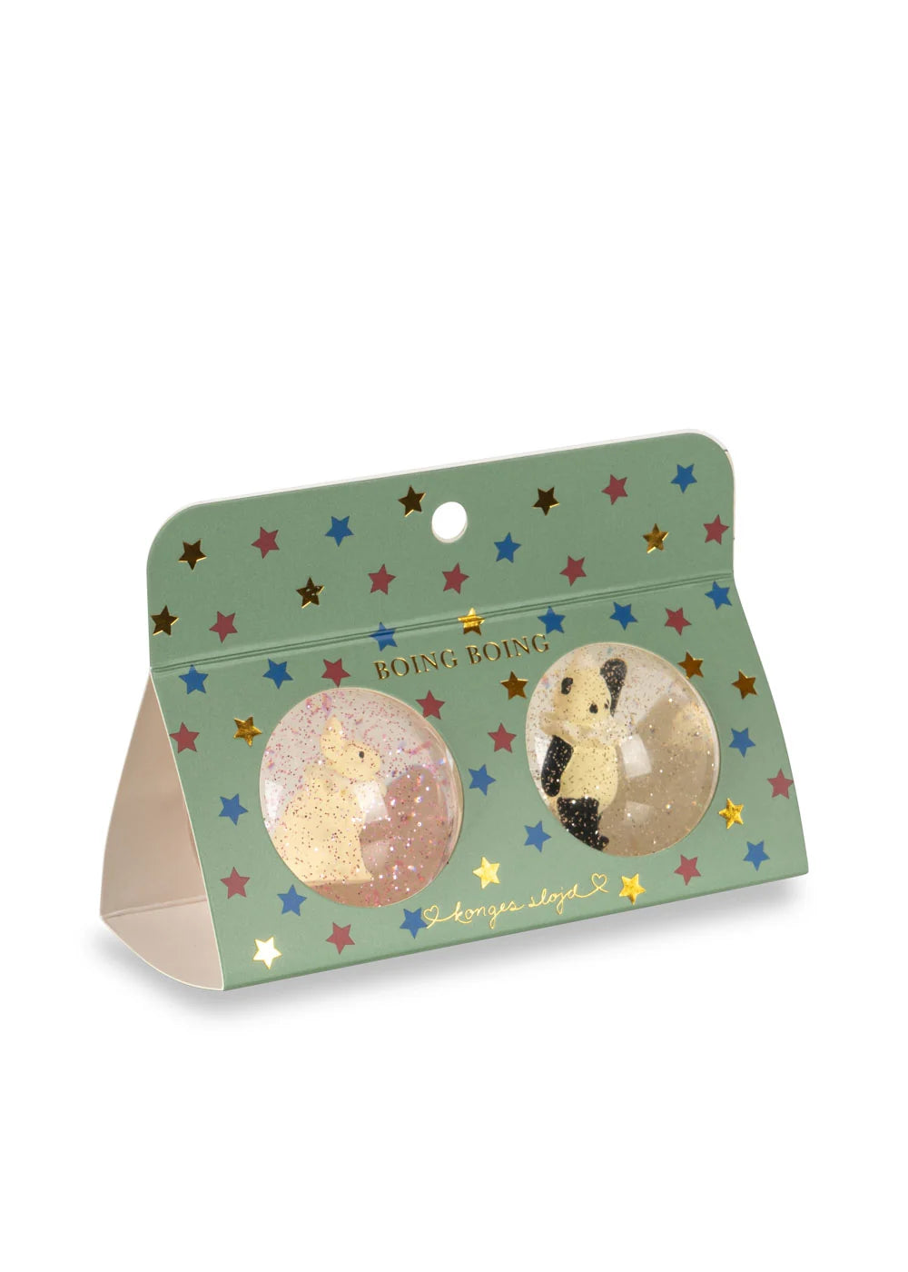 Konges Sløjd Bouncing Ball Set - Bunny / Panda