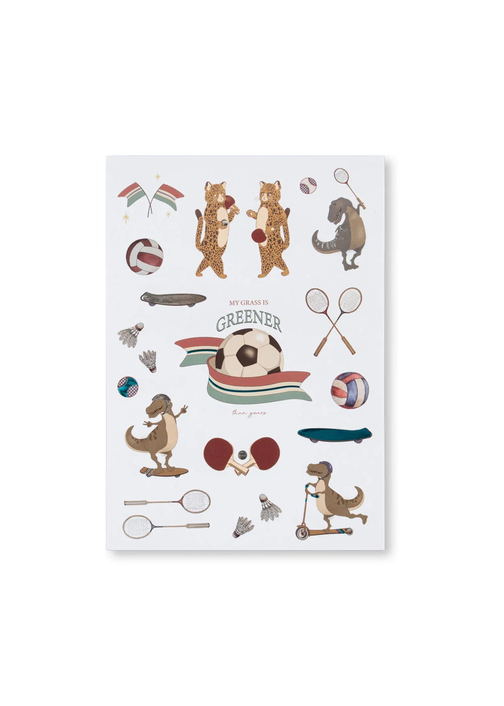 Konges Sløjd A Sticker A Day - Tiger