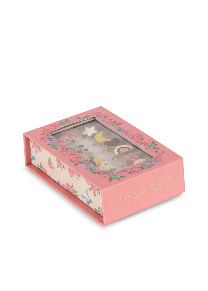Konges Sløjd 12 Pack Ring Set - Multi