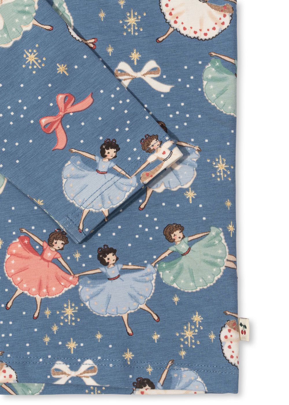 Konges Sløjd Christmas Pyjama Set - Snow Bow Ballerina / Pre Order