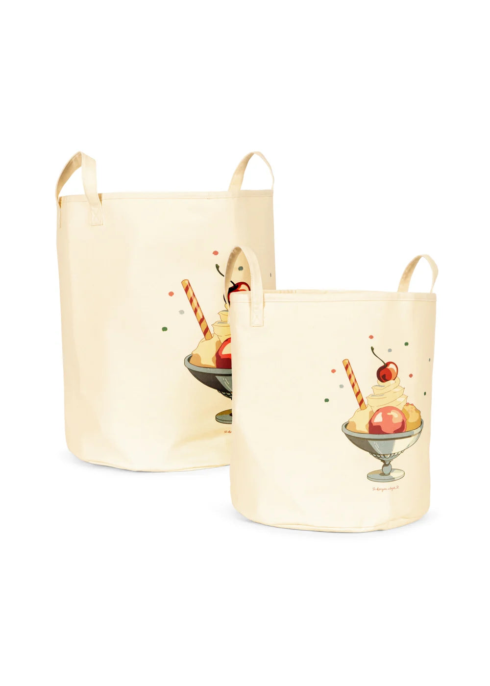 Konges Sløjd Toy Storage Bags - Ice Cream