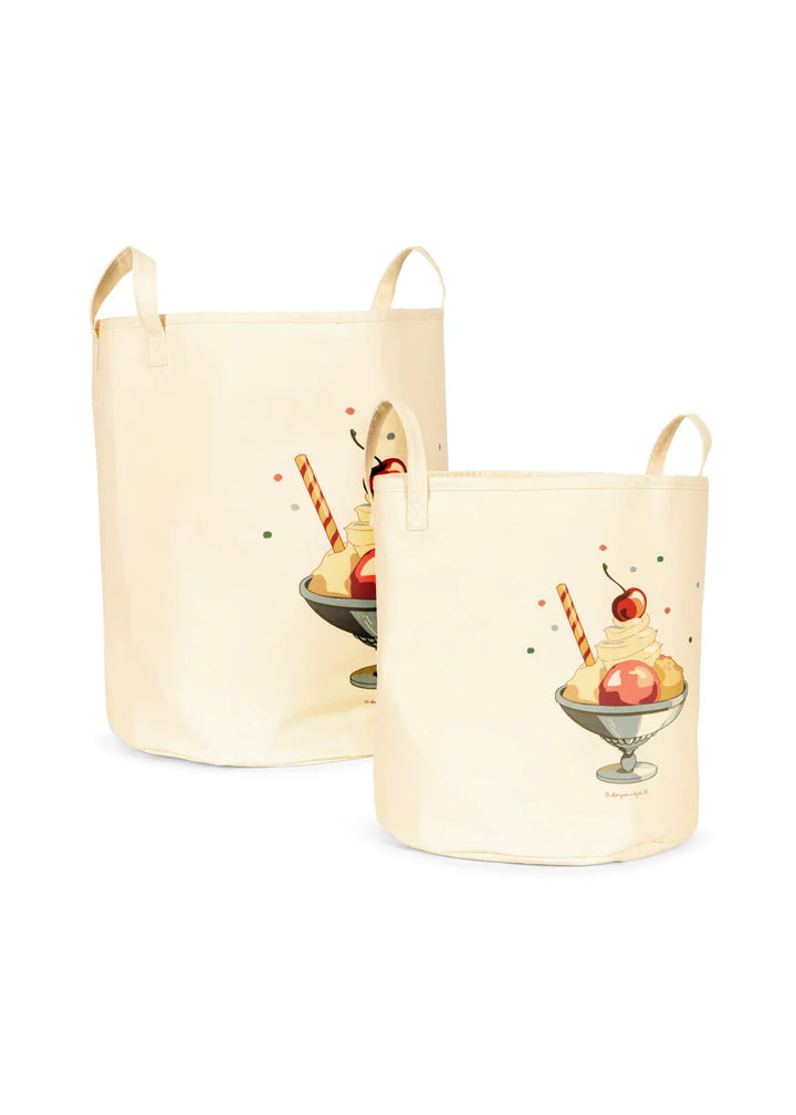 Konges Sløjd Toy Storage Bags - Ice Cream