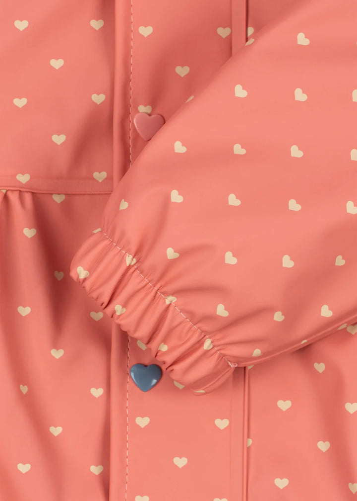 Konges Sløjd Rainy Palme Duckling Rain Jacket - Coeur Feathers